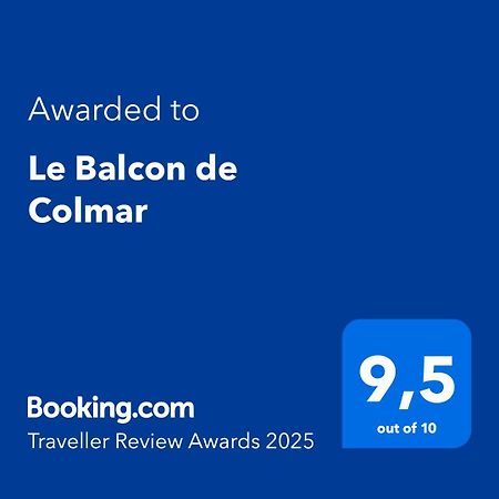 Le Balcon De Colmar Apartamento Exterior foto